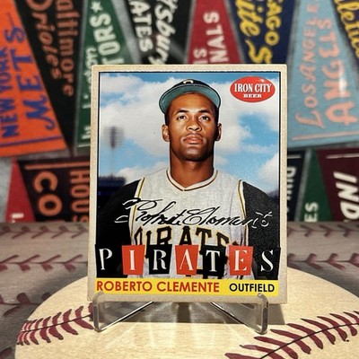 Custom Banty Red Roberto Clemente - Iron City, Pittsburgh Pirates