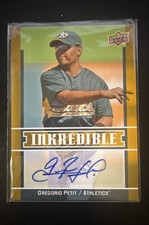 2009 Upper Deck - Inkredible Series 2 Gregorio Petit #INK-GP (AU)