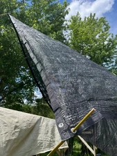 Garden 50% Shade Cloth 8 X 20 FT Sun Shade Mesh Tarp with Reinforced Grommets