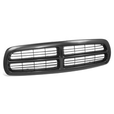 Fit 97-04 Dodge Dakota Durango Square Mesh Front Bumper Grille Black Oe Style