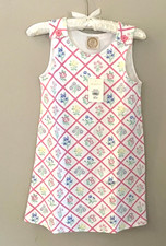 BEAUFORT BONNET COMPANY Heavy Pima Cotton Knit Dress/Jump - Mult - NWT Girls 12