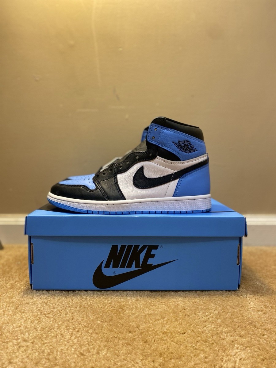 Nike Air Jordan 1 Unc Toe Size 8 Used | eBay