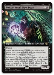 Moseo, Vein's New Dean (Extended Art) - Strixhaven: School of Mages #326