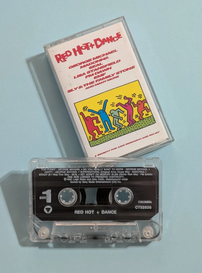 Red Hot + Dance (1992 Cassette Tape) 90s George Michael Seal Madonna EMF PM Dawn Foto 2 de 4