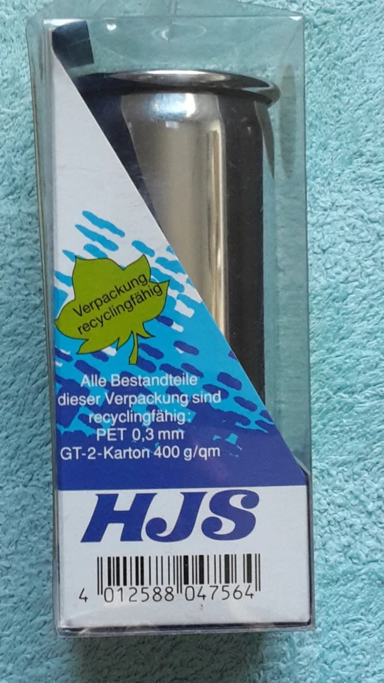 HJS 81 01 9140, Auspuffblende Endrohr Blende 130mm Rund, neuwertig - Bild 4 von 4