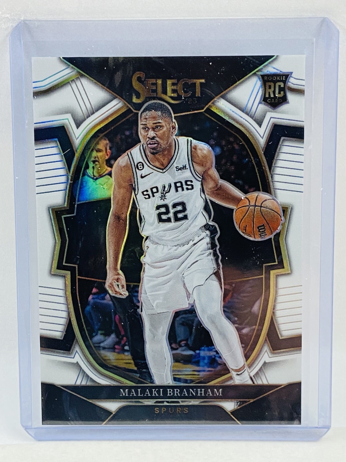2022-23 Panini Select Malaki Branham RC Concourse White #013/149