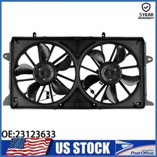 OEM Radiator Cooling Fan Assembly Fit CHEVROLET SILVERADO 1500 GMC SIERRA 1500