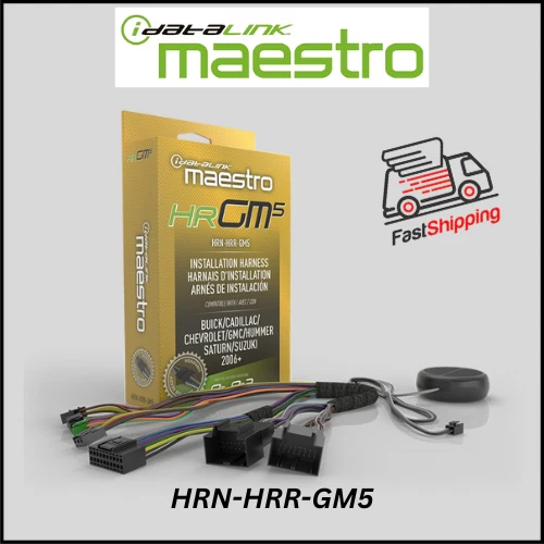 iDatalink Maestro HRN-HRR-GM5 /Connect a new car stereo GM T-HARNESS FOR ADS-MRR