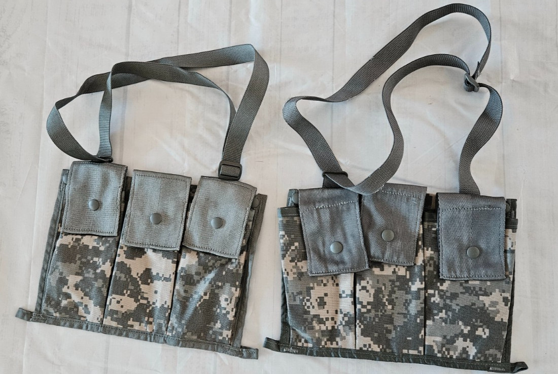 14 pc US Army MOLLE II ACU Fighting Load Carrier Vest w/Tons of Extras!14 pieces