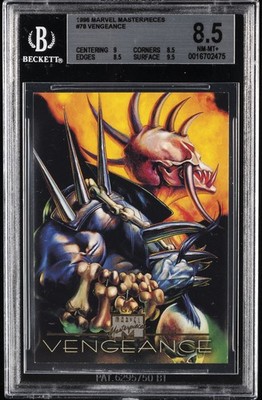 1996 MARVEL MASTERPIECES #78 VENGEANCE BGS 8.5 | eBay