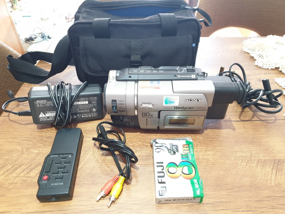 Sony CCD-TRV57E Video8 Hi8 Tape Digital Camera HANDYCAM Full