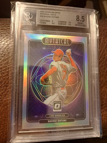 2021 Donruss Optic Shohei Ohtani Mythical Holo #M25 Angels BGS 8.5 Mint! w/subs