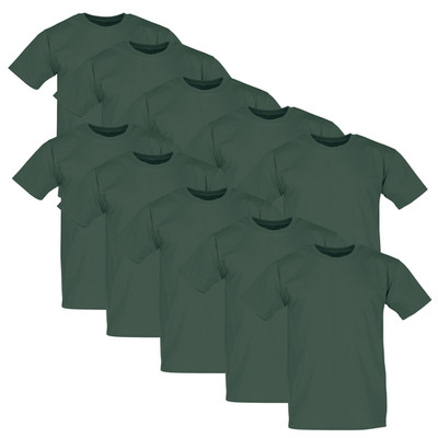 Fruit of the Loom T-Shirt Herren 10er Pack Valueweight 100% Baumwolle S-5XL