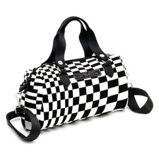 The Art Of Driving Porsche Black White Pasha Purse For Porsche Enthusiast