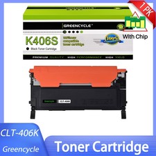 1PK CLT-K406S BK Toner Fits For Samsung CLP-360 362 363 364 365 365W 367W 368