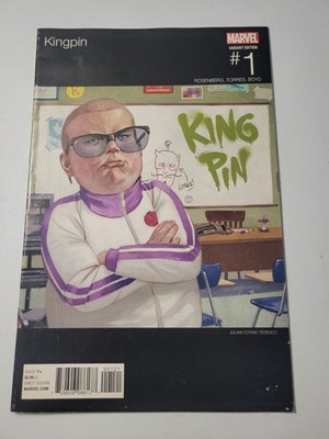 Kingpin #1 Julian Totino Tedesco Hip-Hop (Marvel Comics April 2016)