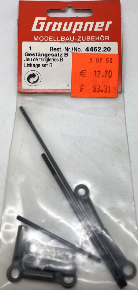 Jeu de triangleries B 4462.20 Graupner - Photo 1/1