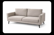 Modern Fabric Sofa Light Beige Excellent Condition Free Delivery For Nearby Area