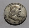 1961 D Franklin Half Dollar - Circulated Condition - 215SA Franklin