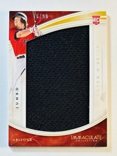 2016 Immaculate Jumbo Rookie Jersey Peter O’Brien Arizona Diamondbacks RC IJ-PB