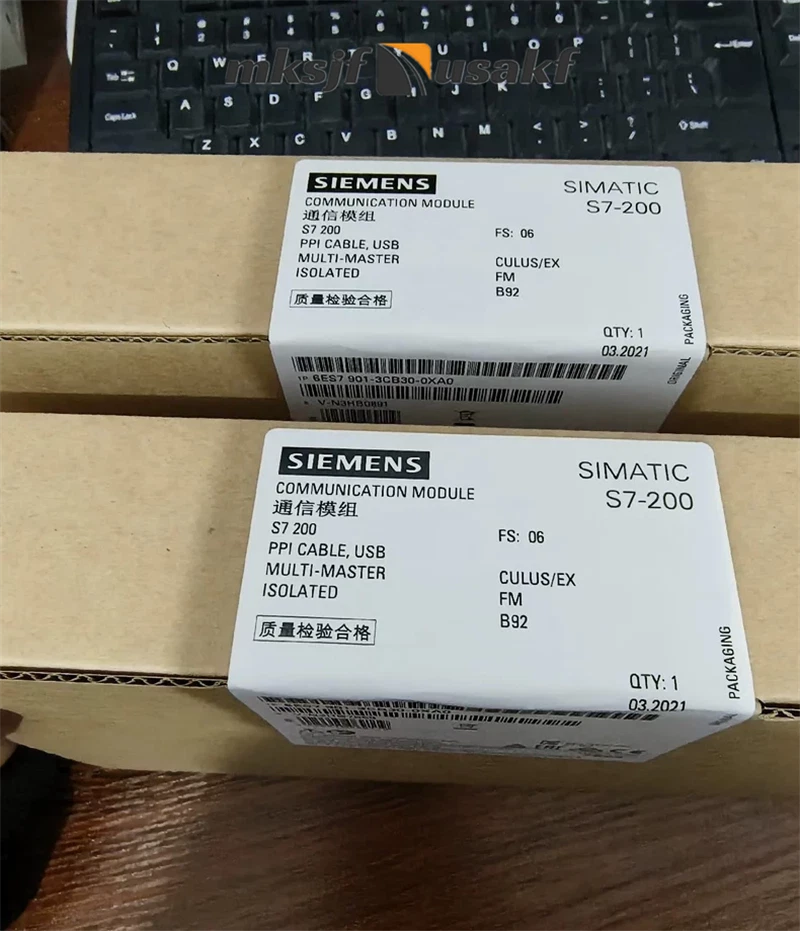 New In Box SIEMENS 6ES7 901-3CB30-0XA0 6ES7901-3CB30-0XA0 Communication Module - Image 4 of 4