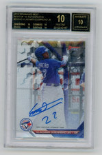 2016 BOWMANS BEST VLADIMIR GUERRERO JR AUTO BLACK LABEL