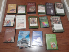 The Great Courses Misc. lot CDs, DVDs, Guidebooks Some Complete Some Not