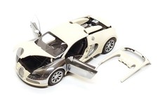 1/18 Autoart 70959 Bugatti Veyron L'Edition Centenaire White Diecast Model Car