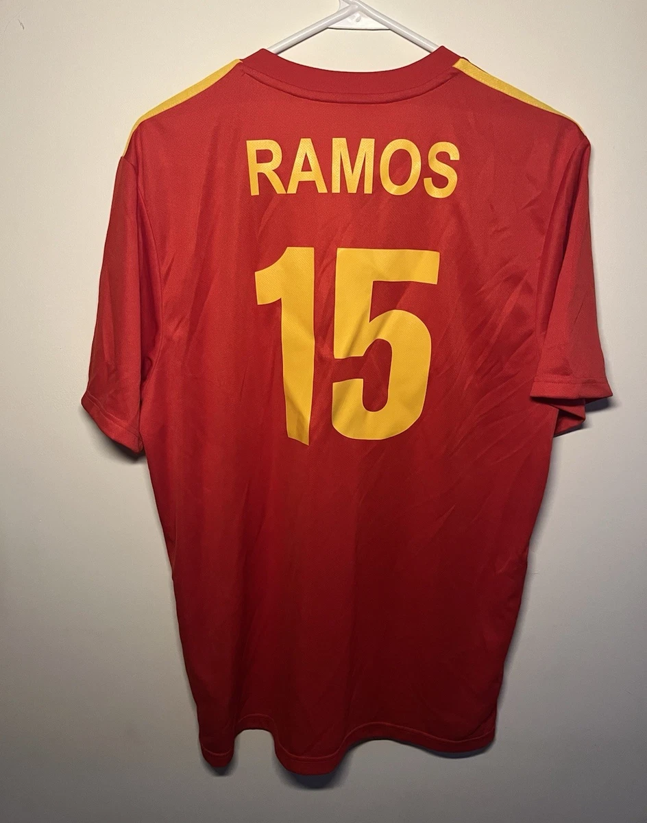 Spain Red National Team Soccer Jerseys for sale | eBay