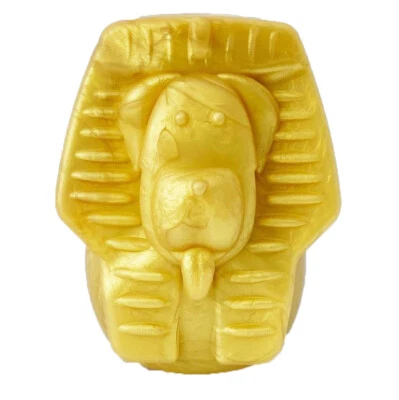 MKB Pharaoh Distributeur De Friandises & Jouet À Mâcher - Grand - Or - Photo 1/4