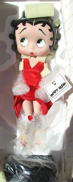 vintage betty boop porcelain doll