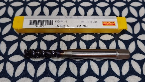 Sandvik CoroTap 300P 3/8 Zoll x 16 EX29PA3/8 Gewindebohrer - Bild 1 von 4