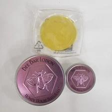 Lavender Bee Bar Duo Lotion by Honey House Naturals Small 0.6 Oz & Large 2 Oz