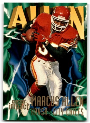 1997 SKYBOX IMPACT MARCUS ALLEN KANSAS CITY CHIEFS #32
