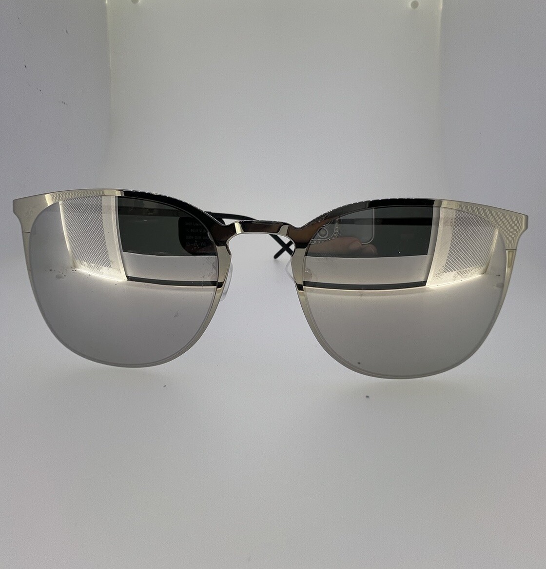 Occhiali da sole Saint Laurent montatura argento originali