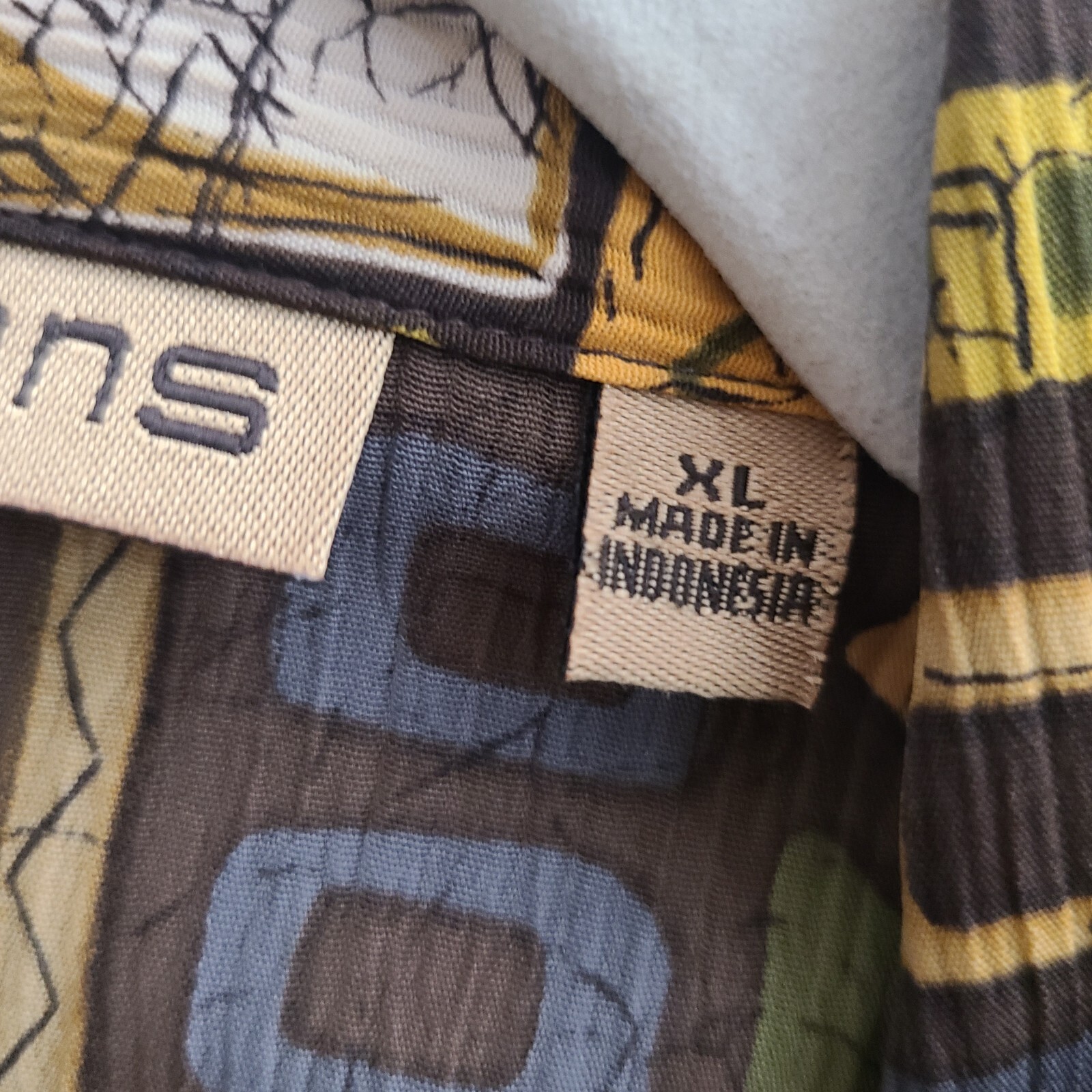 Notations Multi-Colored Collared Button Up Attach… - image 6