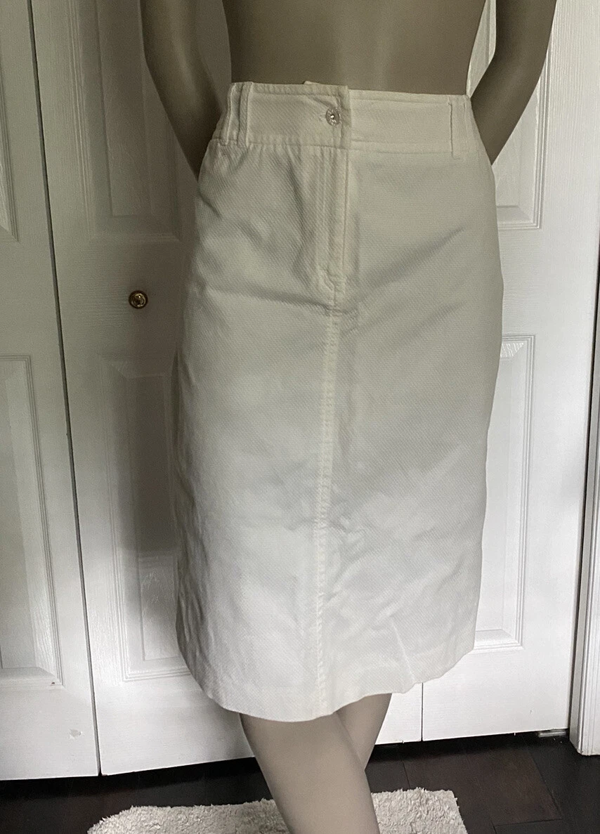 White vintage pencil clearance skirt