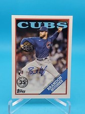 Brandon Hughes 2023 Topps Series 1 RC #88BA-BH 35th Anniversary Auto - Cubs