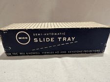 MICO Vintage Semi-Automatic Slide Trays Fits Bell Howell Viewlex Keystone TDC