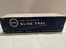 MICO Vintage Semi-Automatic Slide Trays Fits Bell &Howell Viewlex Keystone TDC