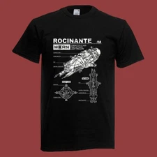 ROCINANTE SPECS THE Expanse Men's Black Size S-5XL