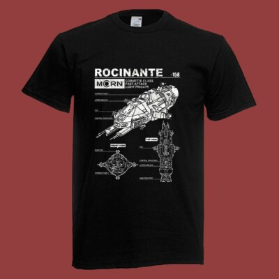#ad ROCINANTE SPECS THE Expanse Men#x27;s Black Size S 5XL $23.57