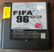 ebay® Auktion 254965314051 | FIFA Soccer 96 - Sega Mega Drive Spiel (ohne Hülle - nur Spiel) Thumbnail of ebay® auction 254965314051 | FIFA Soccer 96 - Sega Mega Drive Spiel (ohne Hülle - nur Spiel)