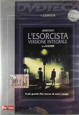 DVD  L'ESORCISTA VERSIONE INTEGRALE FILM HORROR WILLIAM FRIEDKIN  editoriale 