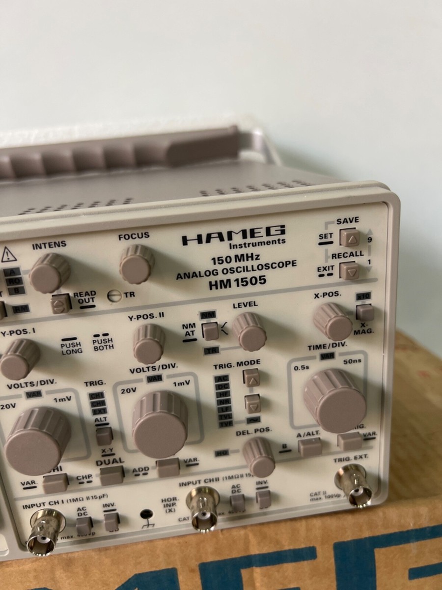 HAMEG instruments HM 1505 / HM1505 150Mhz Analog HAMEG instruments HM 1505 / HM1505 150Mhz Analog