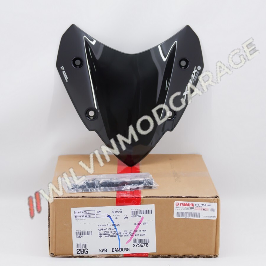 Genuine Parts Sport Screen Windshield 2017-2022 Yamaha XMAX 250