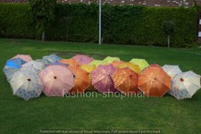 Wholesale Lot of 20 Pcs Bohemian Parasols Indian Hippie Umbrellas Decor