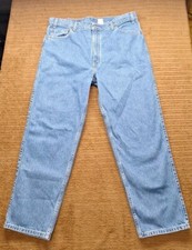 Vintage Levi's Blue Jeans 540 Denim Brown Tab Relaxed Fit Men 40 x 30 Med Wash
