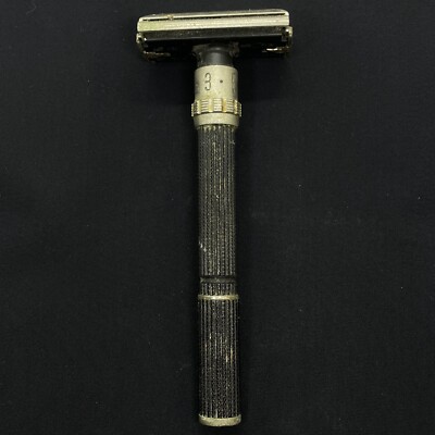 Vintage Safety Razor Gillette REG. US PAT OFF Made in USA