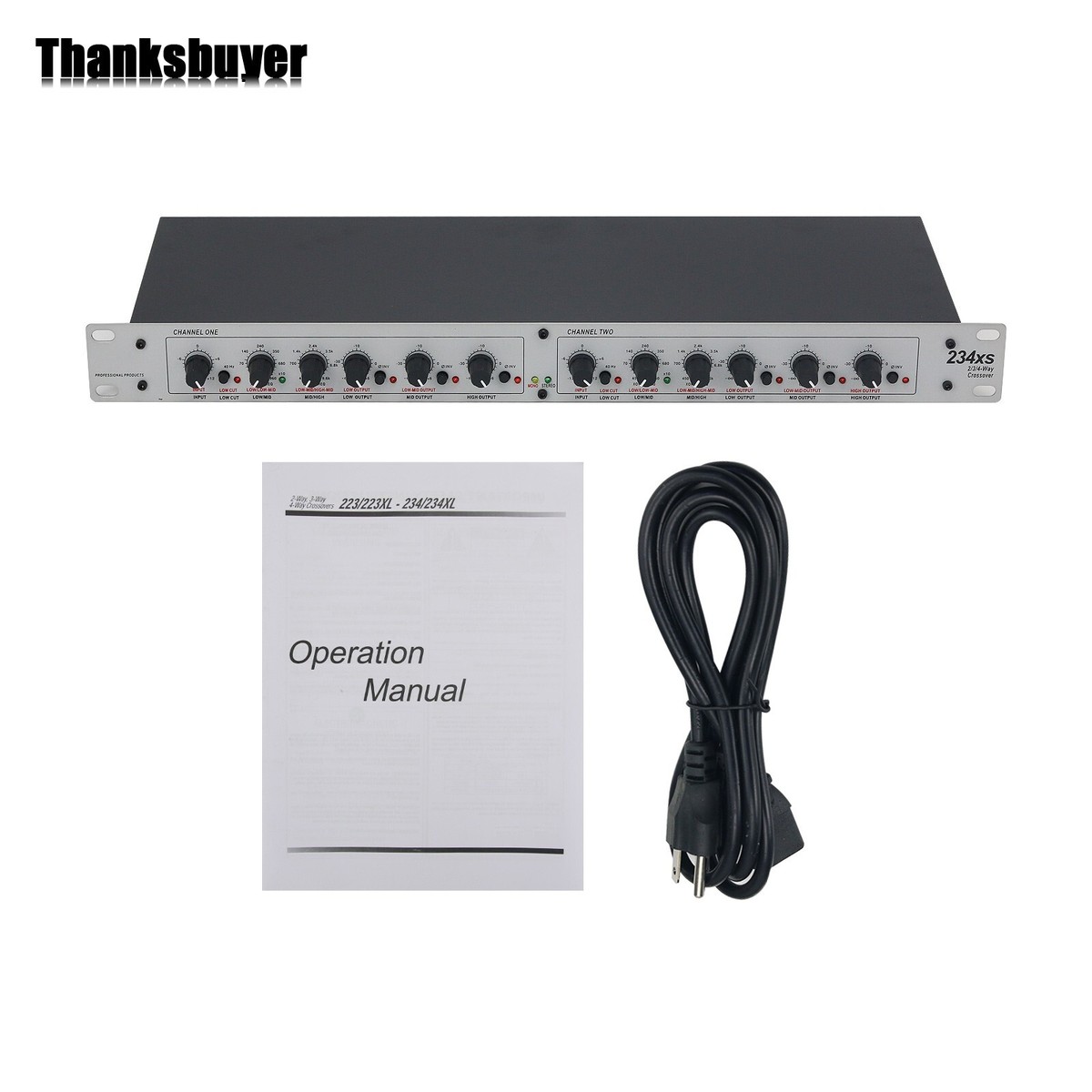 dbx 234XS チャンネルデバイダー クロスオーバー Crossover DBX 234XS - Crossovers